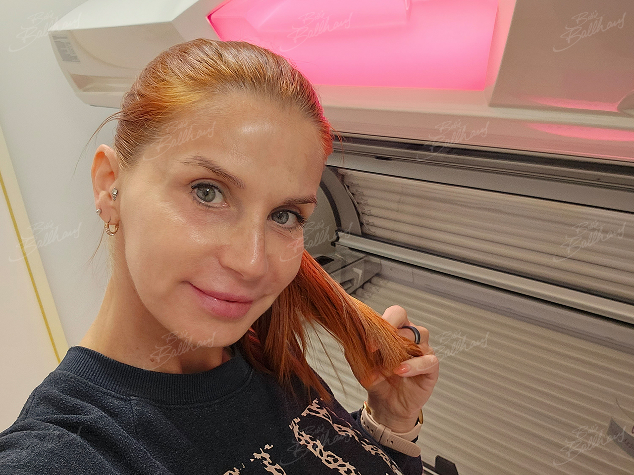 BettieBallhaus Porno Video: Ein besonders heißer Solarium Besuch