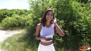 German-Scout Porno Video: GERMAN SCOUT - 40 Kg leichte Latina Raya Velvet beim Porno Casting AO gefickt Teil 1