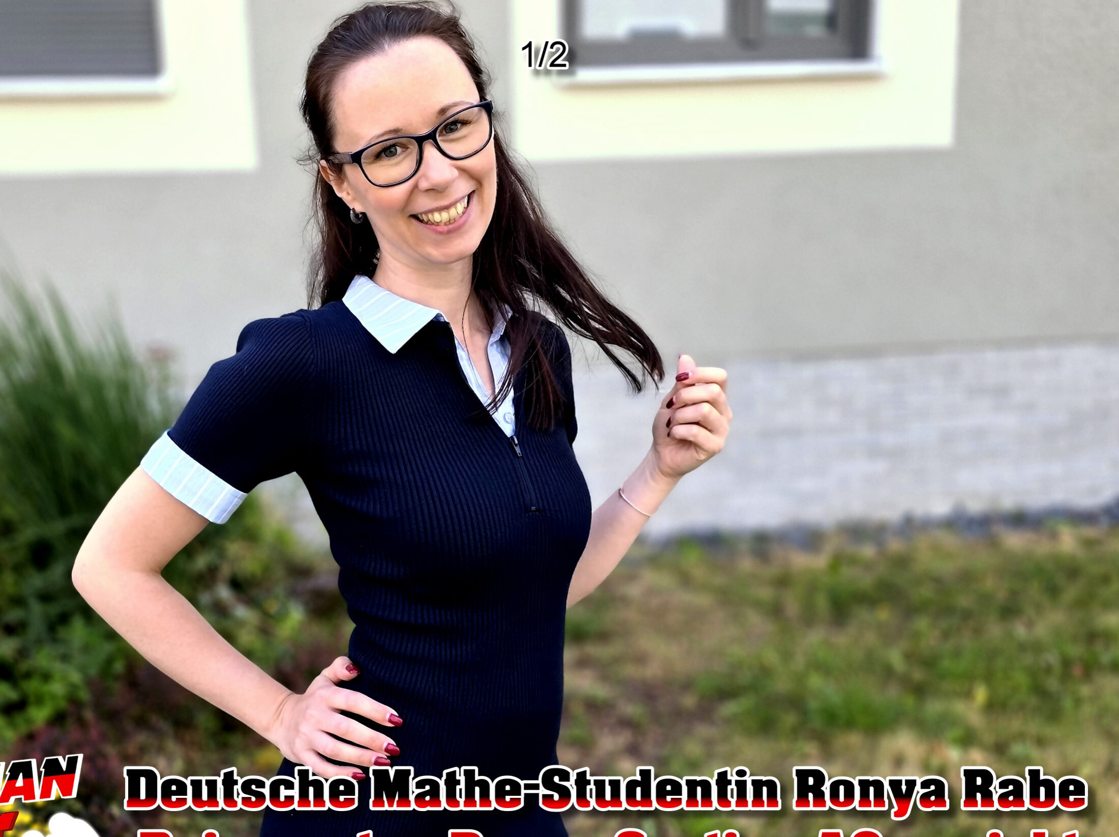 German-Scout Porno Video: GERMAN SCOUT - Deutsche Mathe-Studentin Ronya Rabe beim ersten Porno Casting AO gefickt Teil 1