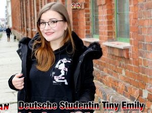 German-Scout Porno Video: GERMAN SCOUT - Deutsche Studentin Tiny Emily beim Porno Casting AO gefickt Teil 2