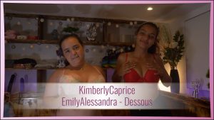 KimberlyCaprice Porno Video: KimberlyCaprice und EmilyAlessandra - Dessous