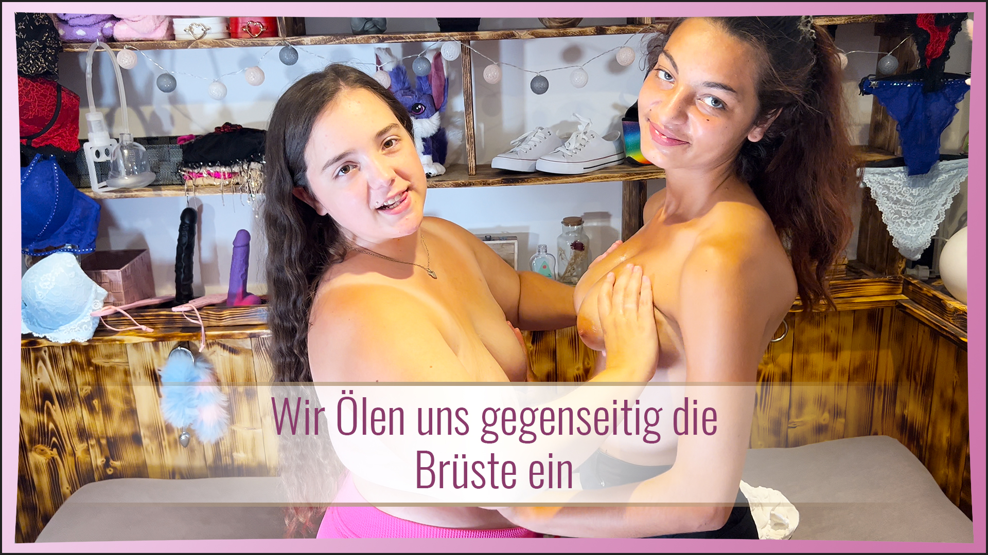 KimberlyCaprice Porno Video: Wir Ölen uns gegenseitig die Brüste ein