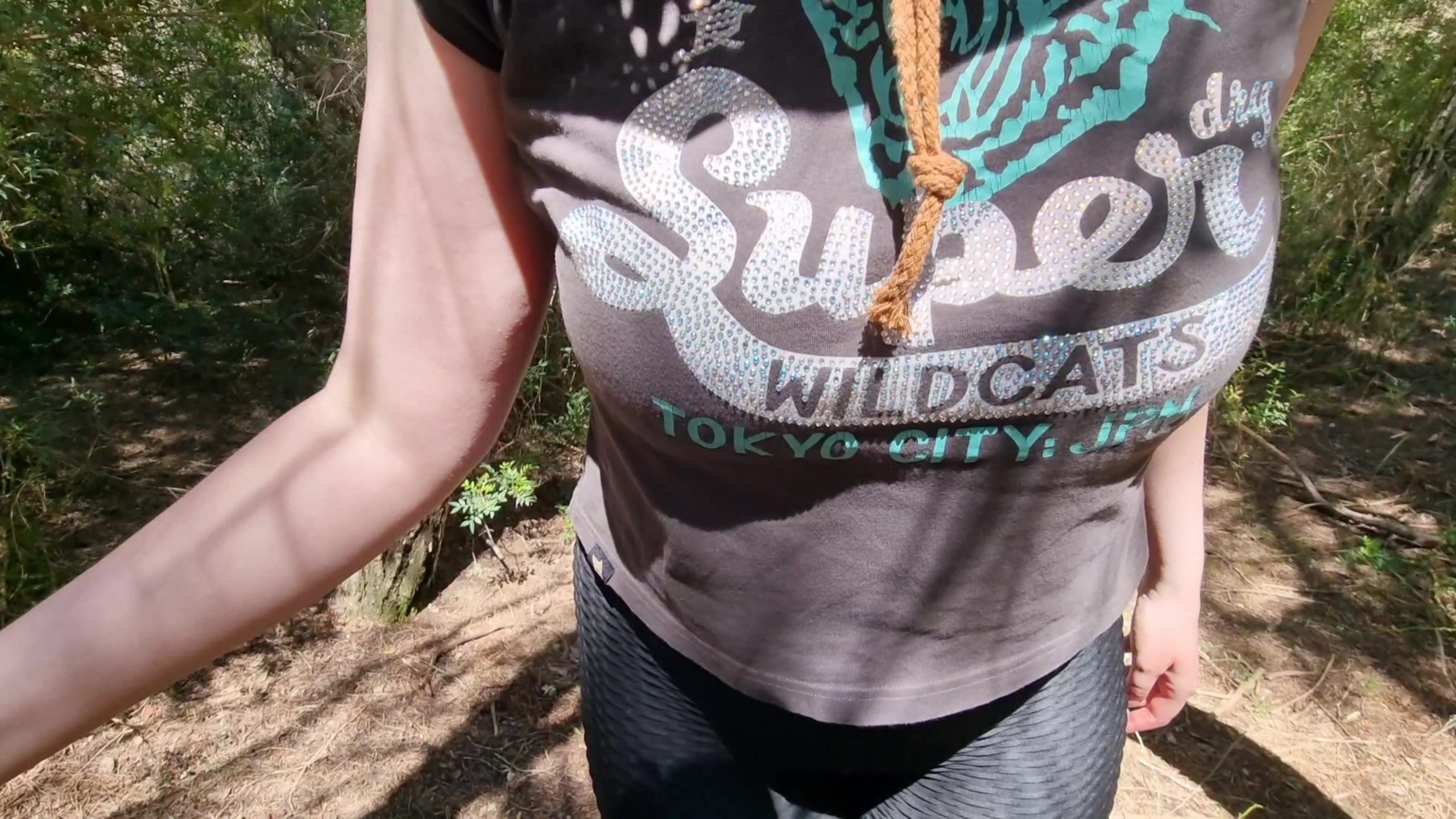 Lisa-Sack Porno Video: Naturschutzgebiet bewässert hihi