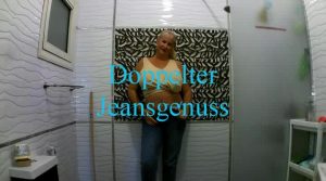 MegaTitten Porno Video: doppelter Jeansgenuss