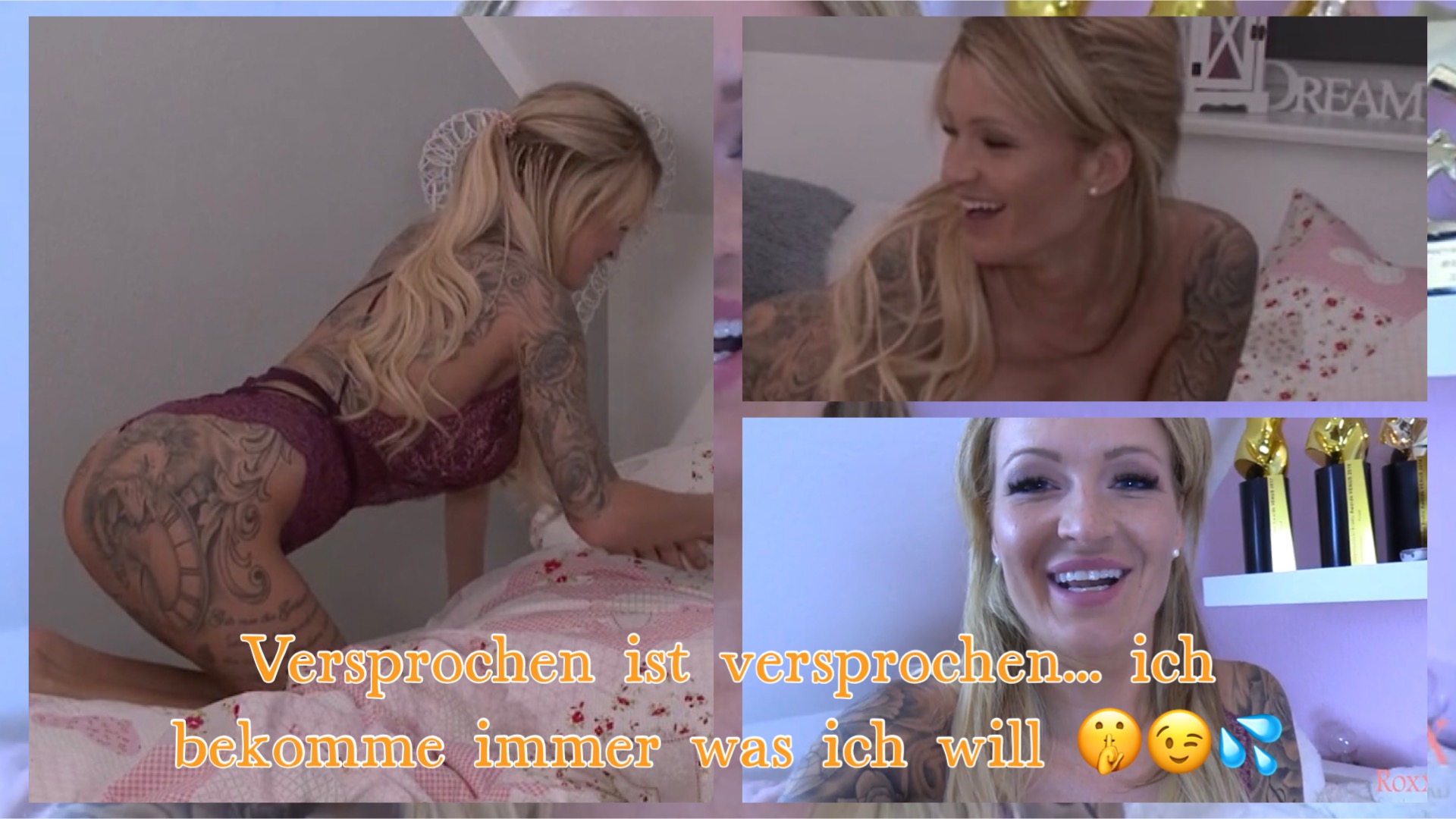RoxxyX Porno Video: Versteckte Kamera! Ich bekomme immer was ich will!!