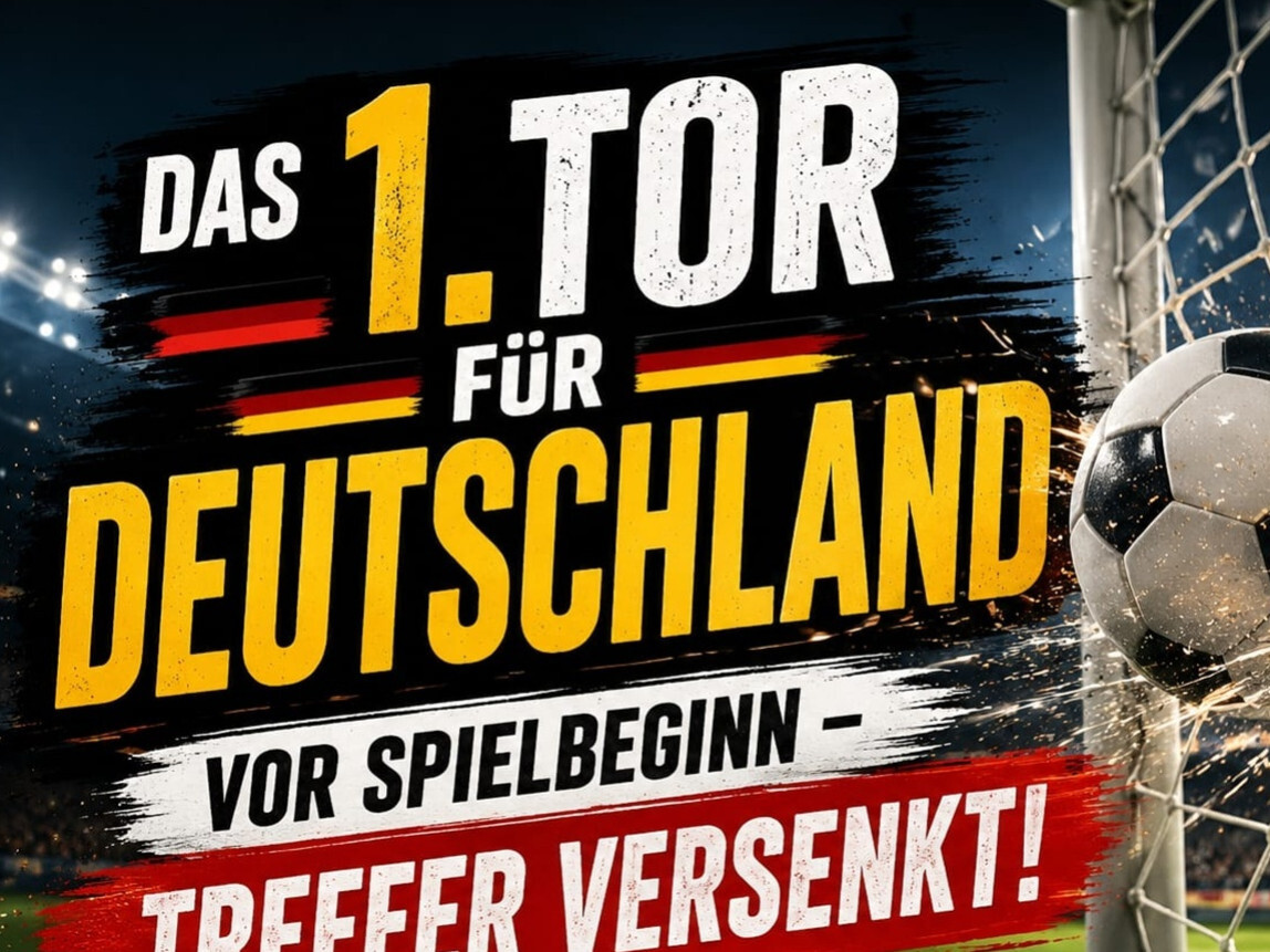 Sandy4Love Porno Video: das 1. Tor für Deutschland vor SPIELBEGINN-Treffer versenkt!
