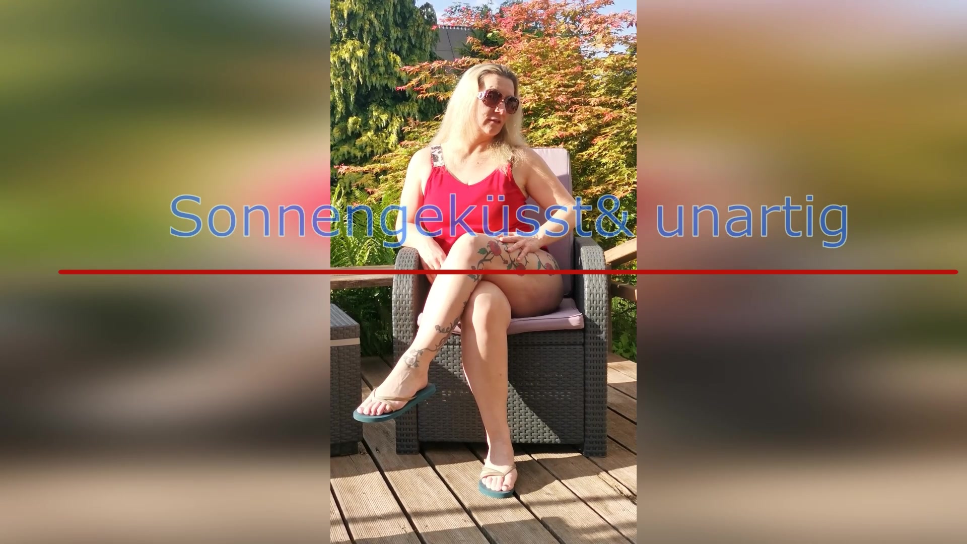 Sandybigboobs Porno Video: Sonnengeküsst und unartig  Mein Nachmittag draußen